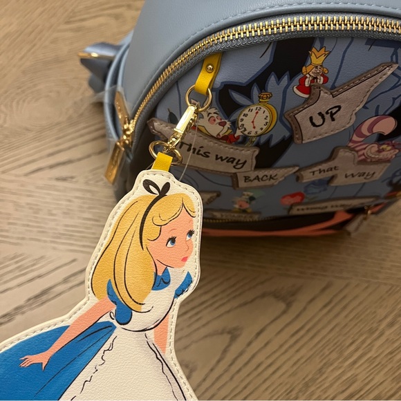 Danielle Nicole Disney Alice in Wonderland Mini Backpack - Picture 4 of 6